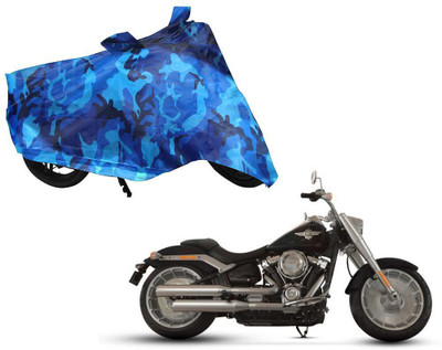 AUTO PEARL Two Wheeler Cover for Harley Davidson(Diavel, Blue)