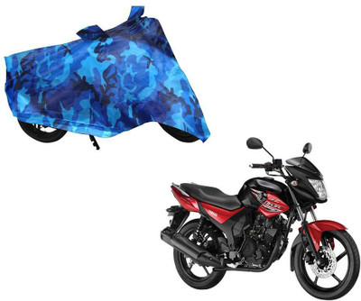 Auto Kite Waterproof Two Wheeler Cover for Yamaha(SZ X, Blue)
