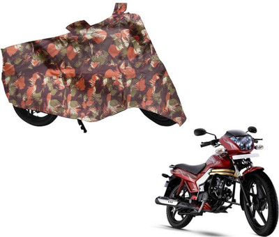 Auto Kite Two Wheeler Cover for Mahindra(Centuro, Green, Orange)