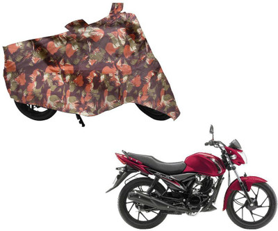 Auto Kite Two Wheeler Cover for Suzuki(Sling Shot, Green, Orange)