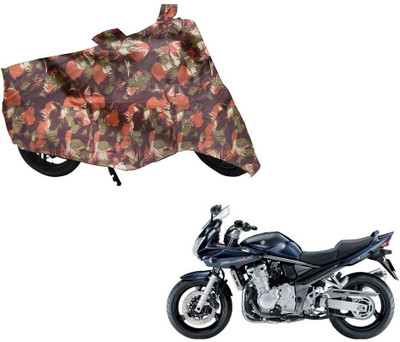 Auto Kite Two Wheeler Cover for Suzuki(Bandit, Green, Orange)