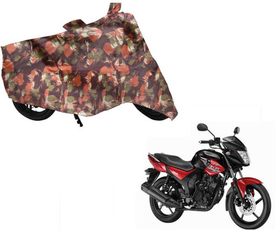 Auto Kite Two Wheeler Cover for Yamaha(SZ-RR, Green, Orange)