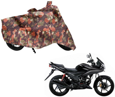 Auto Kite Two Wheeler Cover for Honda(CBF, Green, Orange)