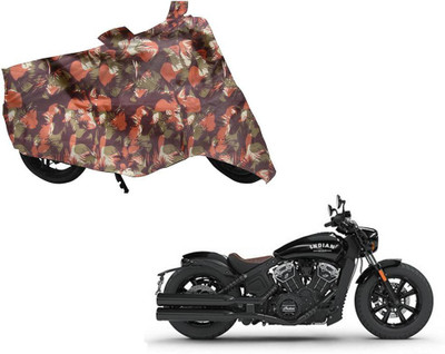 AUTO PEARL Two Wheeler Cover for LML(Bobber 350, Green, Orange)
