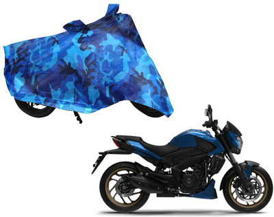 AUTO PEARL Two Wheeler Cover for Bajaj(Blue)