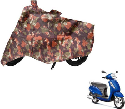 AutoRetail Two Wheeler Cover for Suzuki(Access SE, Multicolor)