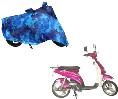 Auto Kite Waterproof Two Wheeler Cover for Avon(E Lite, Blue)