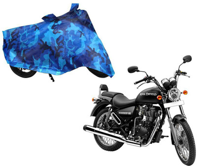 Auto Kite Waterproof Two Wheeler Cover for Royal Enfield(Thunderbird 350, Blue)