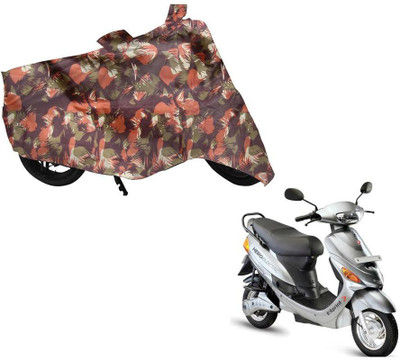 Auto Kite Two Wheeler Cover for Hero(Electric, Green, Orange)