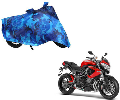 Auto Kite Waterproof Two Wheeler Cover for DSK Benelli(TNT R, Blue)