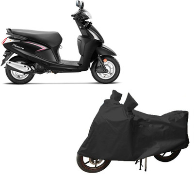 COVERPLANET Two Wheeler Cover for Hero(Pleasure, Black)