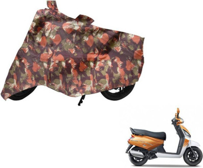 HMS Two Wheeler Cover for Mahindra(Gusto, Multicolor)