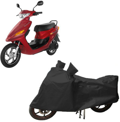 COVERPLANET Two Wheeler Cover for Hero(Yo, Black)