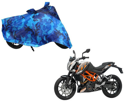 Auto Kite Waterproof Two Wheeler Cover for KTM(Duke 390, Blue)