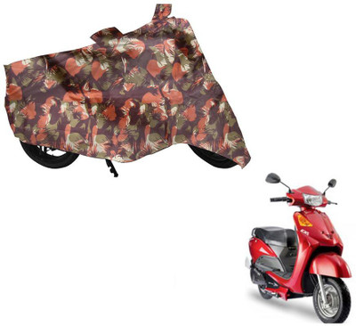 Auto Kite Two Wheeler Cover for Indus(Yo EXL, Green, Orange)