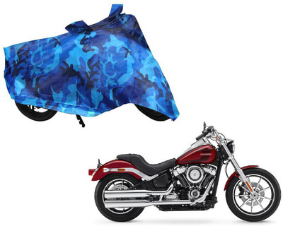 AUTO PEARL Two Wheeler Cover for Harley Davidson(Diavel, Blue)