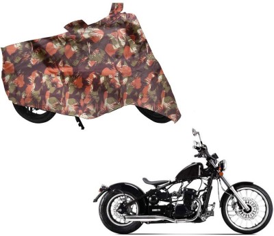 Auto Kite Two Wheeler Cover for FAB Regal Raptor(Bobber 350, Green, Orange)