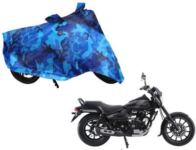 AUTO PEARL Two Wheeler Cover for Bajaj(Avenger, Blue)