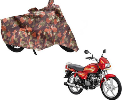 AutoRetail Two Wheeler Cover for Hero(Splendor Plus, Multicolor)