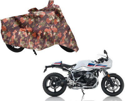 AUTO PEARL Two Wheeler Cover for BMW(GS, Green, Orange)