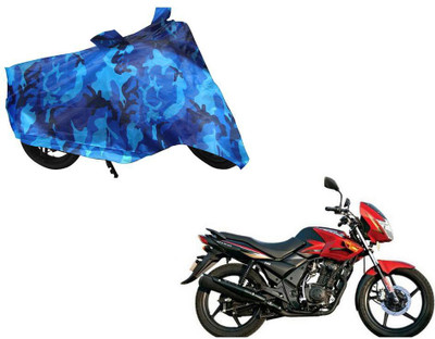 Auto Kite Waterproof Two Wheeler Cover for TVS(Flame DS 125, Blue)