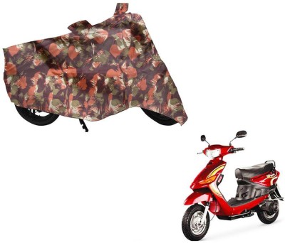 Auto Kite Two Wheeler Cover for Indus(Yo Spark, Green, Orange)