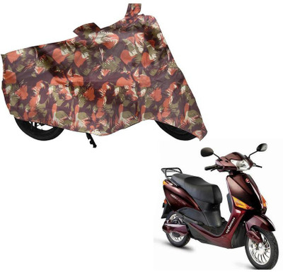 Auto Kite Two Wheeler Cover for Hero(Electric, Green, Orange)