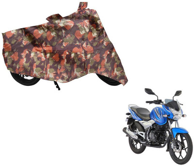 Auto Kite Two Wheeler Cover for Bajaj(Discover 100 DTS-i, Green, Orange)