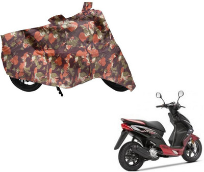 Auto Kite Two Wheeler Cover for Yamaha(Jog R, Green, Orange)