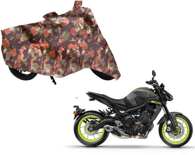 Auto Kite Waterproof Two Wheeler Cover for Yamaha(Yo EXL, Green, Orange)