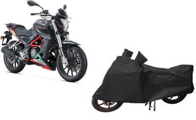 COVERPLANET Two Wheeler Cover for DSK Benelli(TNT 25, Green)