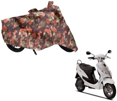 Auto Kite Two Wheeler Cover for Hero(Electric, Green, Orange)