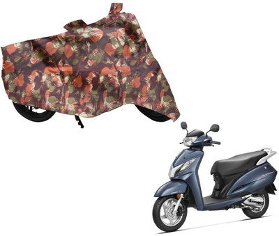 Auto Kite Two Wheeler Cover for Hero(Activa 125, Green, Orange)