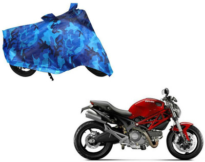 Auto Kite Waterproof Two Wheeler Cover for Ducati(Monster 795, Blue)