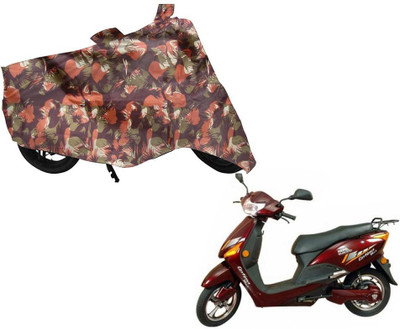 Auto Kite Two Wheeler Cover for Hero(Electric Cruz, Green, Orange)