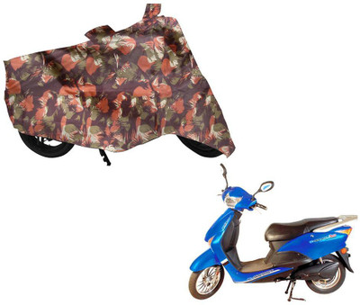 Auto Kite Two Wheeler Cover for Avon(E Scoot, Green, Orange)