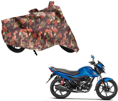 Auto Kite Two Wheeler Cover for Honda(Livo, Green, Orange)