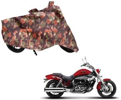 Auto Kite Two Wheeler Cover for Hyosung(Aquila Pro 650, Green, Orange)