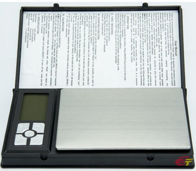 venja Notebook Series Digital Scale with 5 Digits LCD Display, 500Gm Weighing Scale(Black)