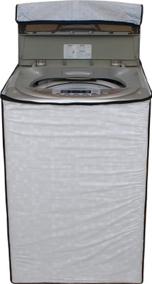 Glassiano Top Loading Washing Machine  Cover(Width: 58.42 cm, White)