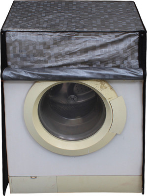 LITHARA Front Loading Washing Machine  Cover(Width: 66.04 cm, Grey)