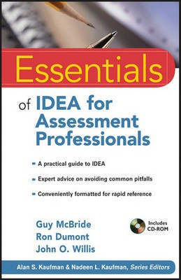 Essentials of IDEA for Assessment Professionals(English, Electronic book text, McBride Guy)