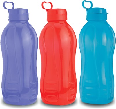 Oliveware Jumbo 3 2000 ml Bottle(Pack of 3, Red, Blue, Purple, Plastic)