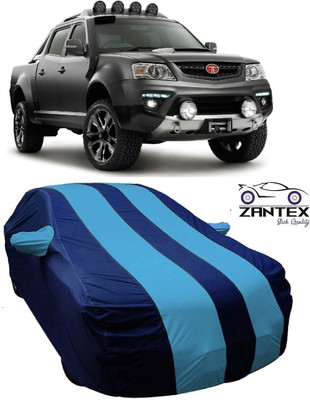 ZANTEX Car Cover For Tata Xenon XT (With Mirror Pockets)(Blue)