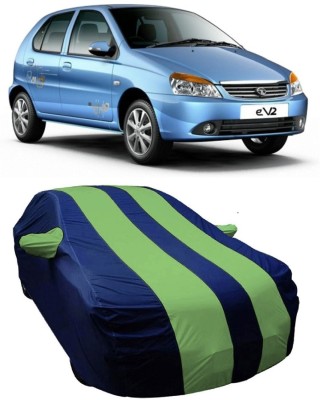 V VINTON Car Cover For Tata Indica eV2 (With Mirror Pockets)(Multicolor)