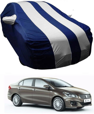V VINTON Car Cover For Maruti Suzuki Ciaz (With Mirror Pockets)(Multicolor)