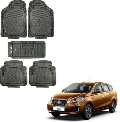 Oshotto Rubber Standard Mat For  Datsun Go+(Black)