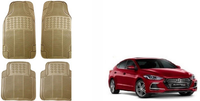 Auto Oprema Rubber Standard Mat For  Hyundai Elantra(Beige)