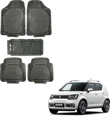 Oshotto Rubber Standard Mat For  Maruti Suzuki Ignis(Black)