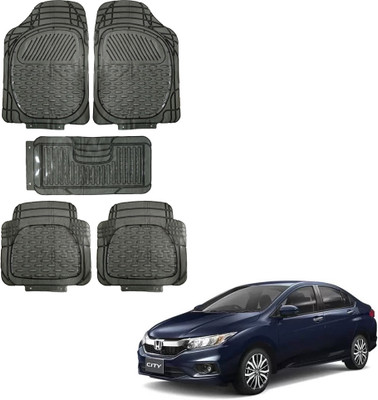 Oshotto Rubber Standard Mat For  Honda City ZX(Black)